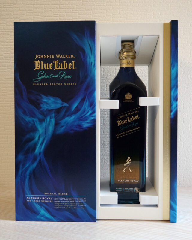 Johnnie Walker Blue Label Ghost & Rare Glenury Royal