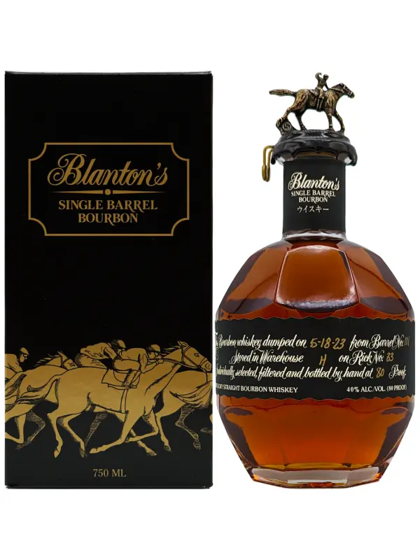 Blanton's Single Barrel Black Label - Japan Edition