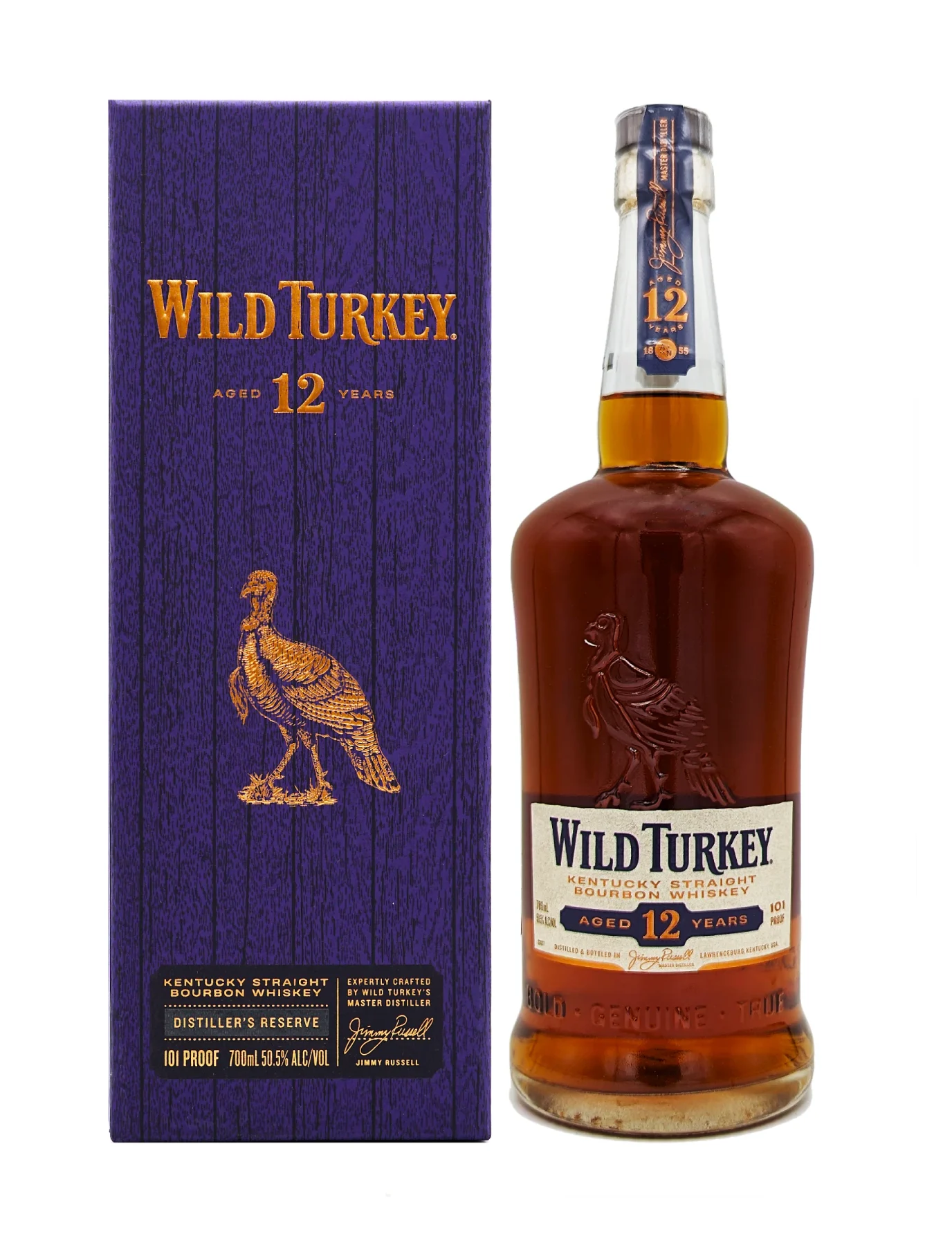 Wild Turkey 12 Year Old Distillers Reserve With Box