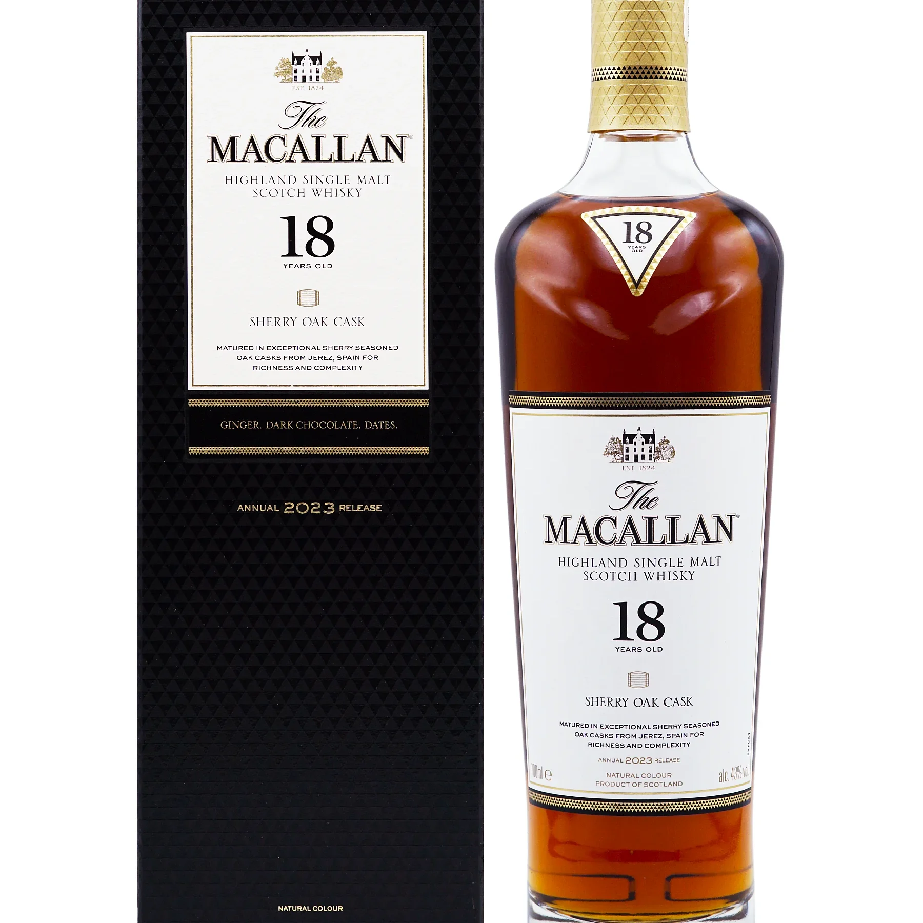 Macallan 18 Year Old Sherry Oak 2023 Release