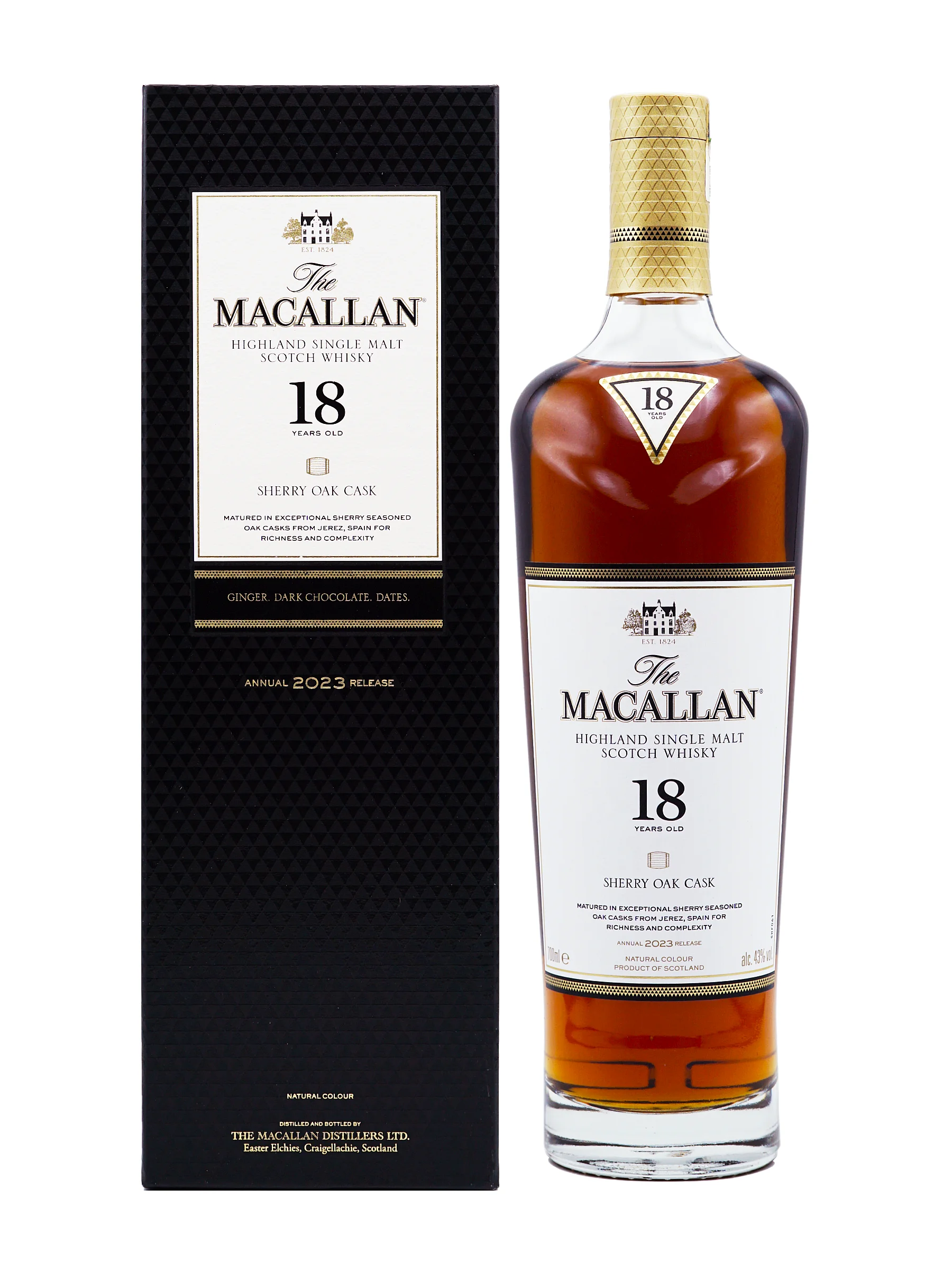 Macallan 18 Year Old Sherry Oak 2023 Release