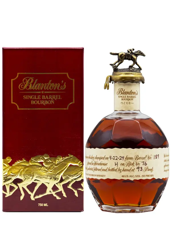 Blanton’s Single Barrel Red (Takara Red)