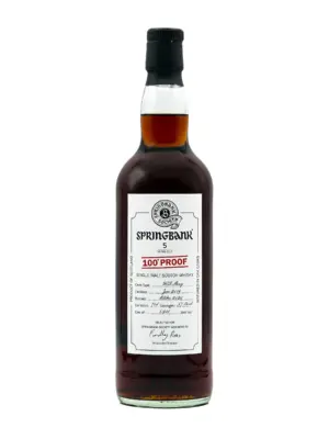 Springbank 5 Year Old Fresh Sherry Cask Society Bottling