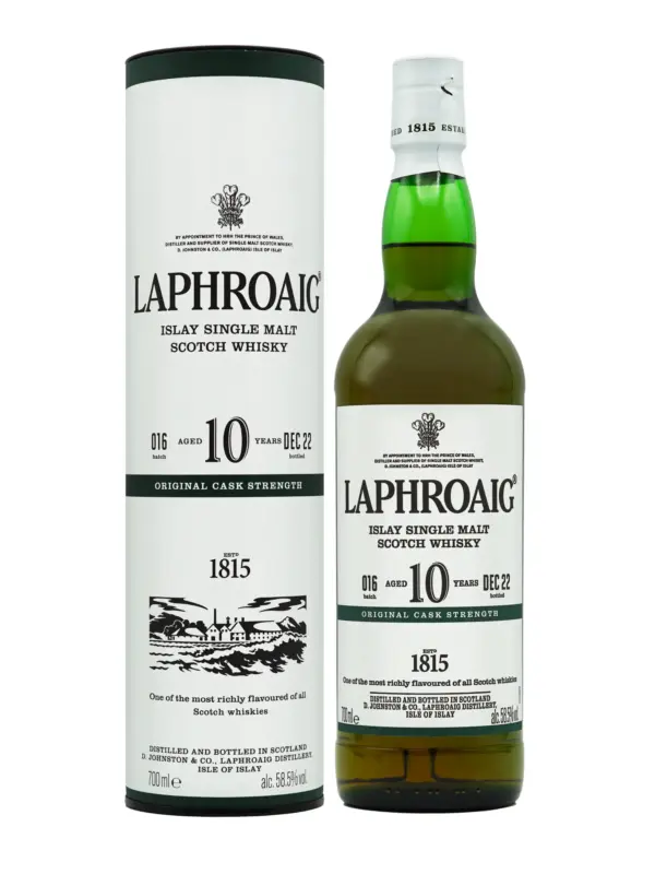 Laphroaig 10 Year Old Cask Strength Batch 16