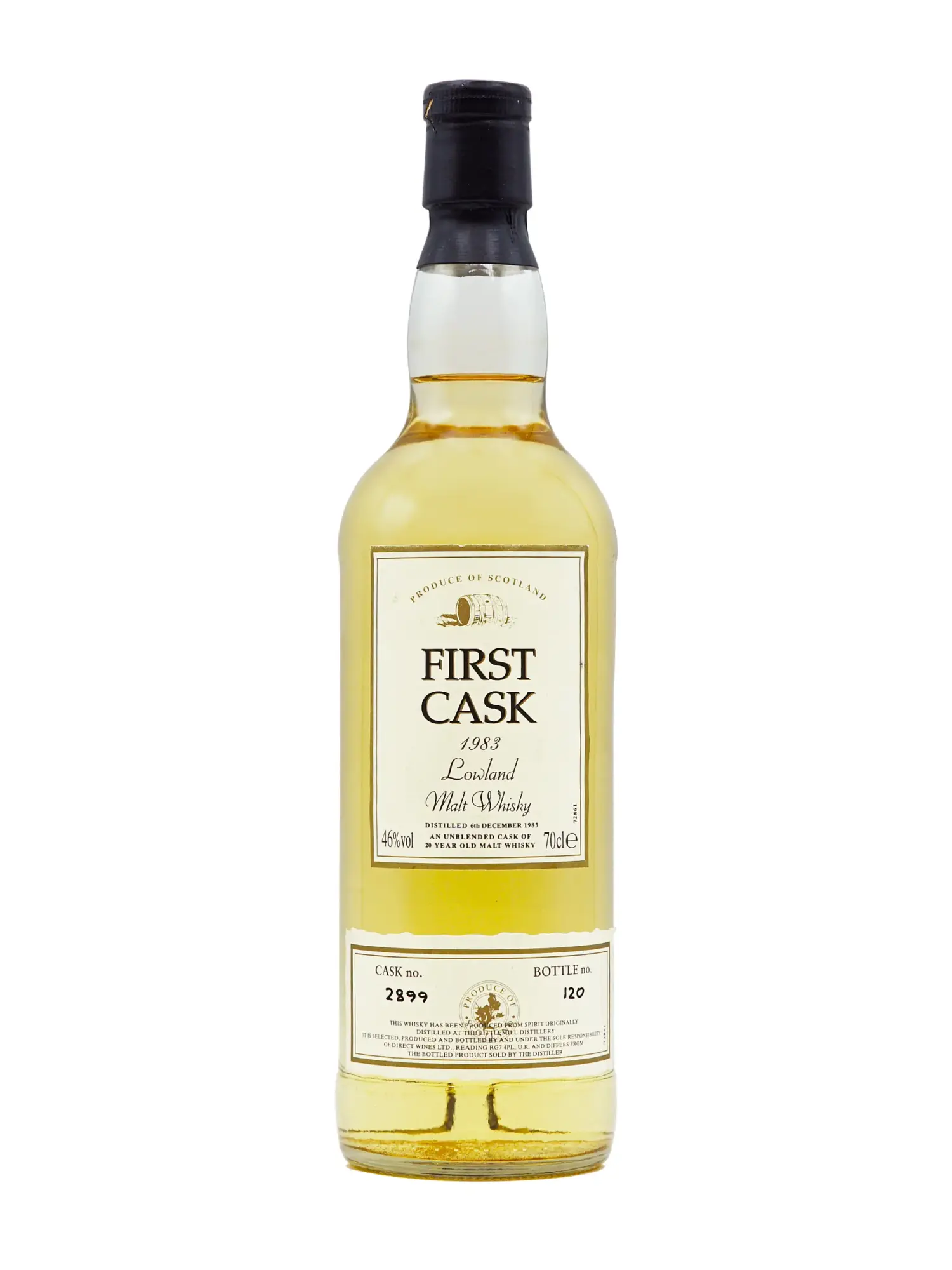 Littlemill 1983 20 Year Old First Cask #2899