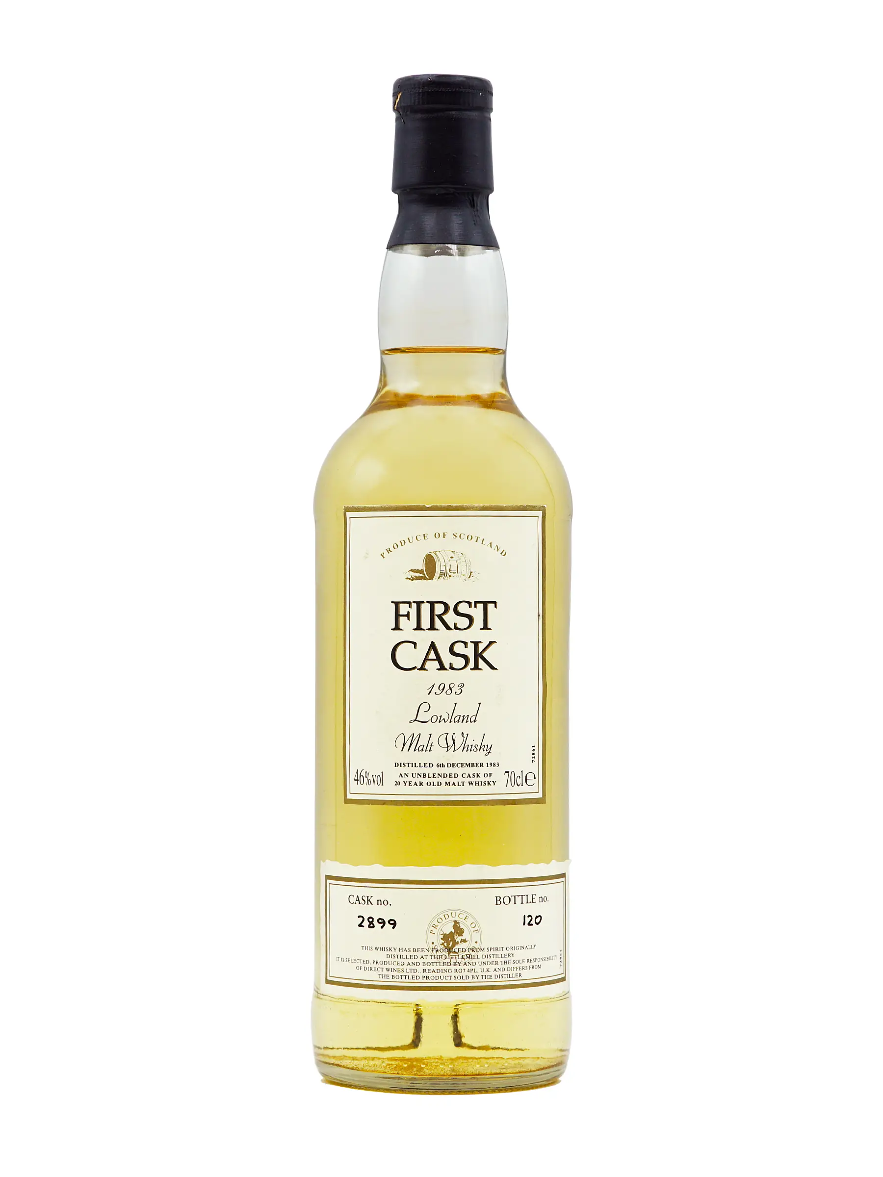 Littlemill 1983 20 Year Old First Cask #2899
