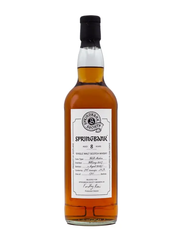 Springbank 8 Year Old Fresh Madeira Cask Society Bottling